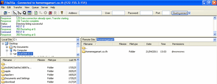 Hc FileZilla3